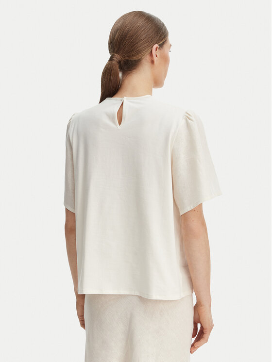 Weekend Max Mara Weekend Max Mara Halenka Bacino 2615941082 Écru Relaxed Fit