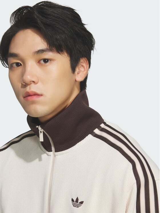 adidas adidas Longsleeve 164340 Biały Loose Fit