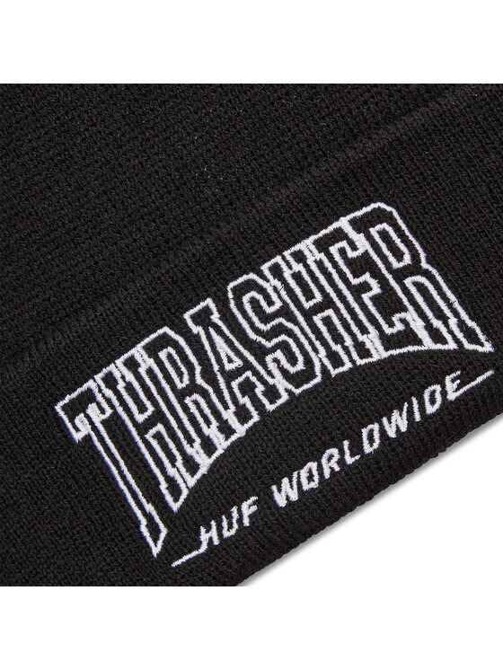 HUF HUF Σκούφος Field Crew Beanie BN00133 Μαύρο