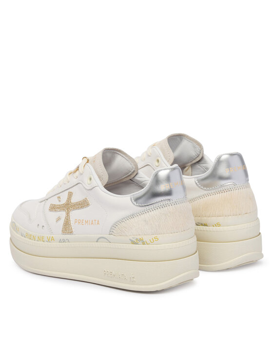 Premiata Premiata Сникърси MICOL VAR 7750 Бял