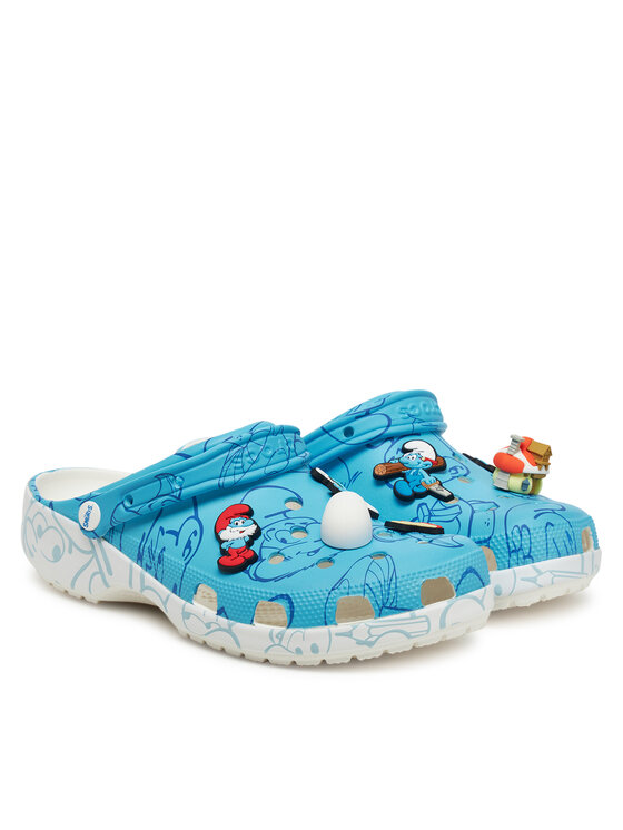 Crocs Crocs Nazouváky Smurfs Classic Clog 210820 Barevná