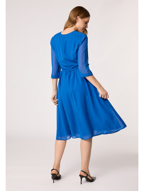 QUIOSQUE QUIOSQUE Každodenné šaty 4VF004 Modrá Regular Fit