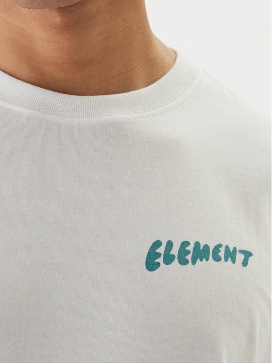 Element Element T-shirt Sunrise ELYZT00576 Bianco Regular Fit
