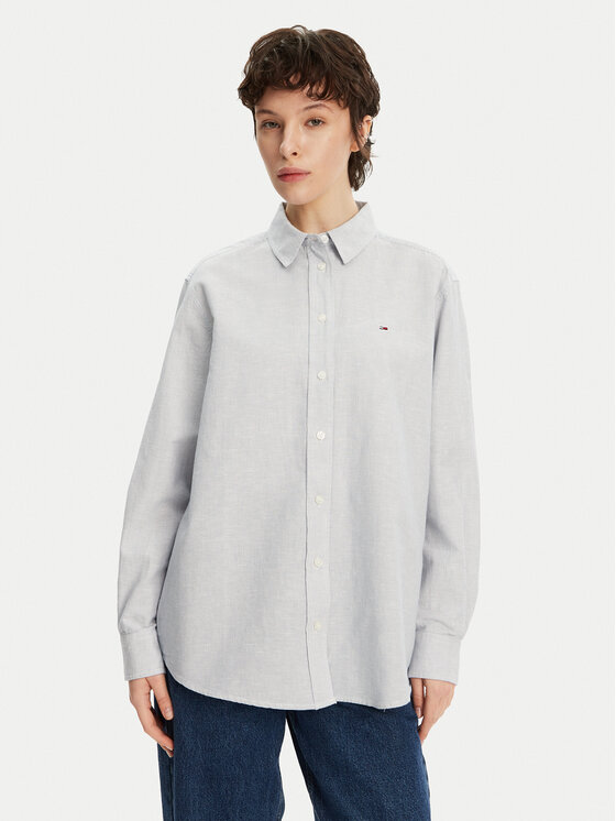 Tommy Jeans Tommy Jeans Camicia DW0DW20292 Blu Relaxed Fit