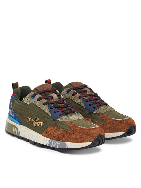 Aeronautica Militare Aeronautica Militare Tenisice 252SC0276UCT03546 Zelena