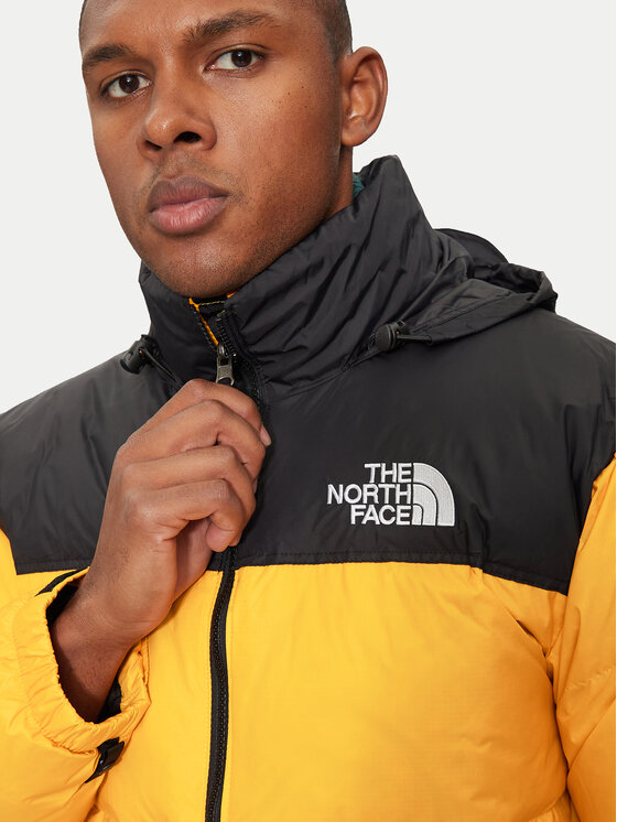 The North Face The North Face Kurtka puchowa 1996 Retro Nuptse NF0A3C8D Żółty Regular Fit