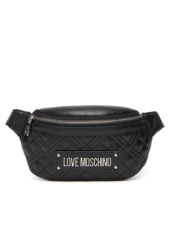 LOVE MOSCHINO LOVE MOSCHINO torba za okoli pasu JC4003PP0NLA000B Črna