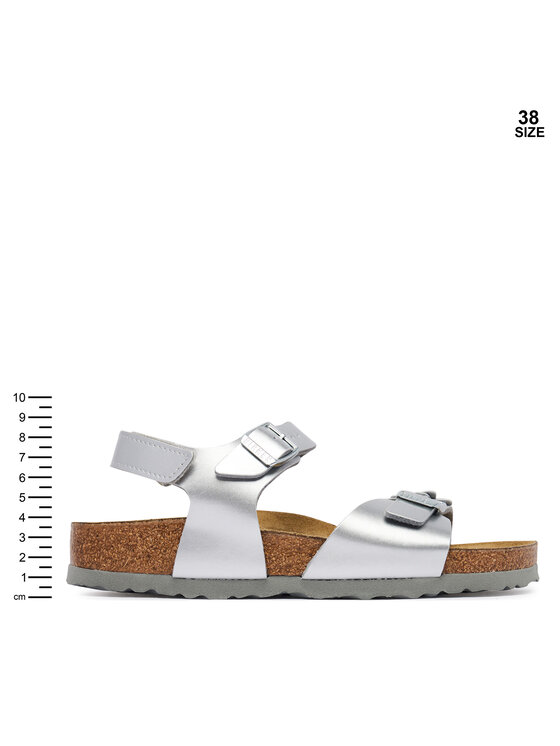 Birkenstock Birkenstock Босоніжки Rio As Flowers 1031702 D Срібний