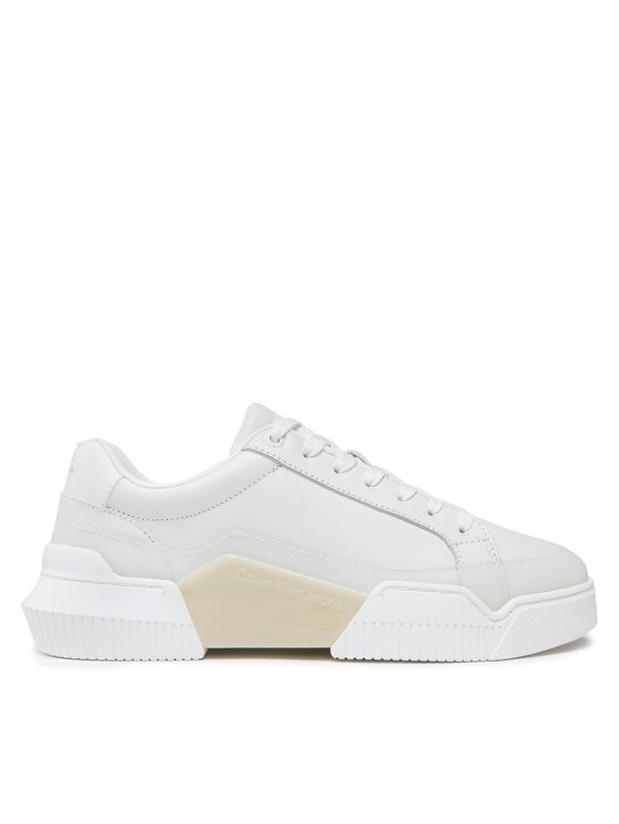 Calvin Klein Jeans Calvin Klein Jeans Сникърси Chunky Cupsole 2.0 Laceup Lth YM0YM00807 Бял