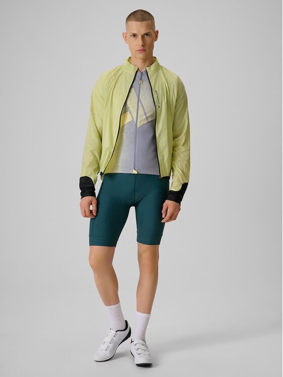 4F 4F Szorty rowerowe 4FRSS26TFSHM1729-41S Zielony Slim Fit