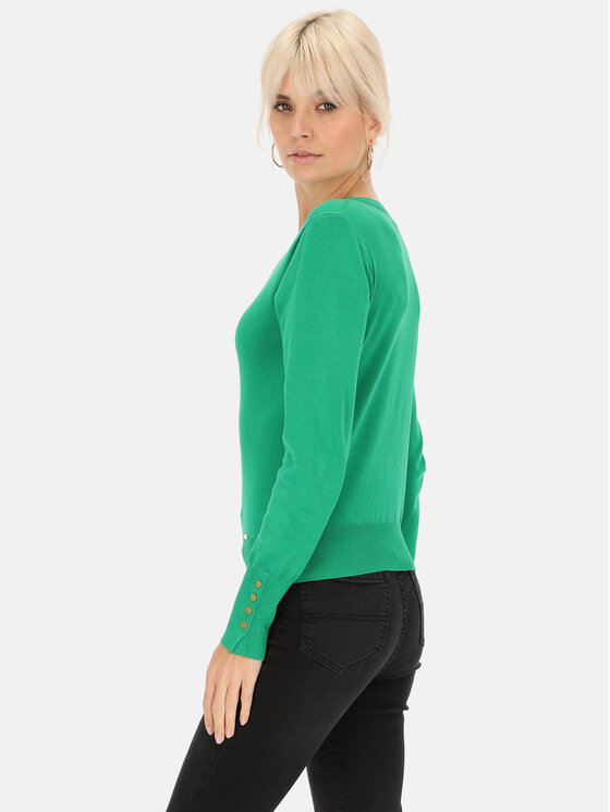 L’AF L’AF Sweter Alpi Zielony Regular Fit