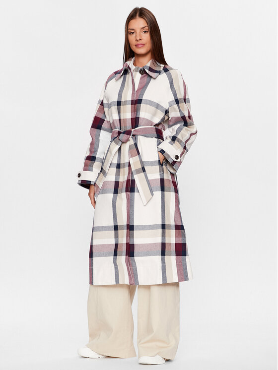 Tommy Hilfiger Tommy Hilfiger Übergangsmantel WW0WW40055 Bunt Regular Fit