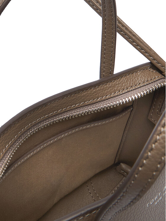 Tory Burch Tory Burch Τσάντα Perry Mini Tote 175548 Καφέ
