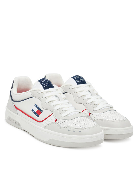Tommy Jeans Tommy Jeans Laisvalaikio batai Tjm Cupsole Elevated EM0EM01585 Écru
