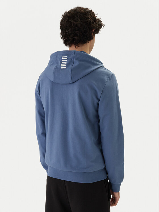 EA7 Emporio Armani EA7 Emporio Armani Bluză 8NPM33 PJVRZ UB064 Albastru Regular Fit
