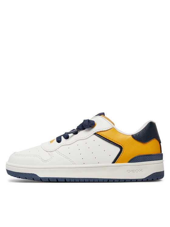 Geox Geox Sneakersy J Washiba Boy J45LQB 05411 C0592 D Biały