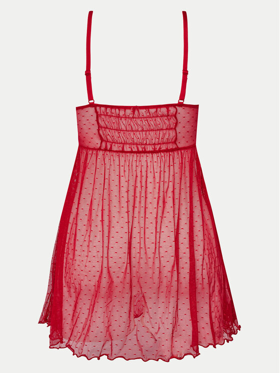 YSABEL MORA YSABEL MORA Spavaćica 10708 Crvena Regular Fit
