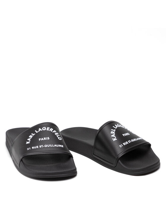 KARL LAGERFELD KARL LAGERFELD Natikače KL70008 Crna