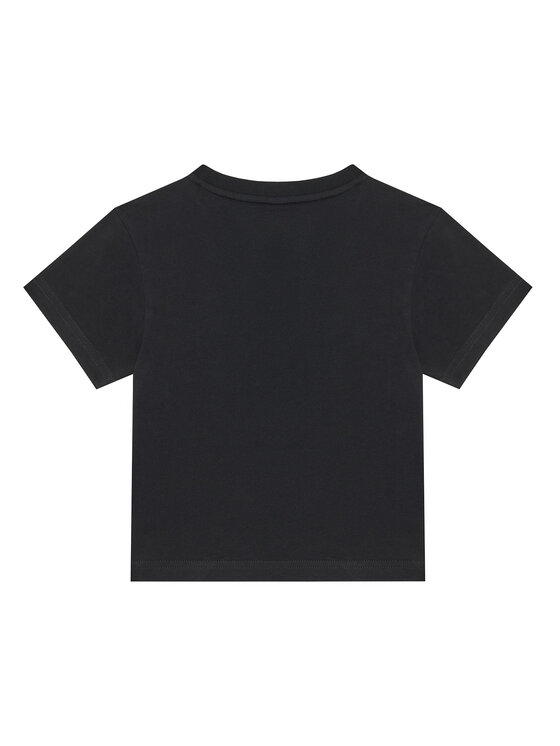 adidas adidas Set tricou și pantaloni scurți adicolor JC9155 Negru Regular Fit