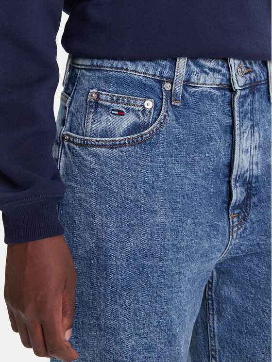 Tommy Jeans Tommy Jeans Jeans hlače Mia DW0DW20491 Modra Relaxed Fit
