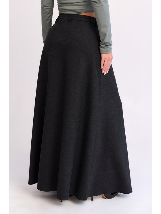 MANDRAGORA MANDRAGORA Sukně Marie Černá Basic Fit