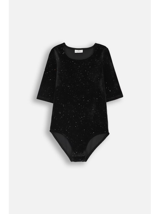 Coccodrillo Coccodrillo Body dziecięce ZC5112201EPG-021 Czarny Regular Fit