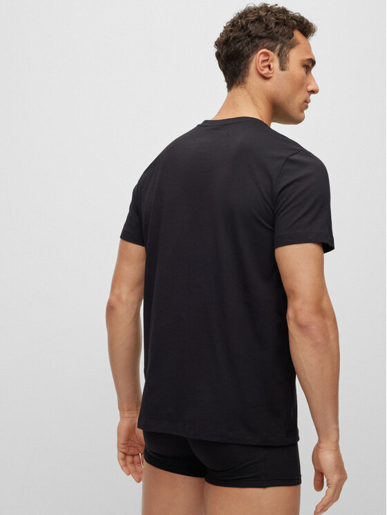 BOSS Boss Тишърт 50489442 Черен Regular Fit