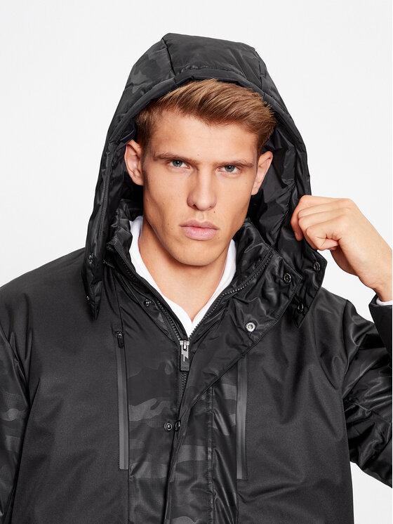 EA7 Emporio Armani EA7 Emporio Armani Kurtka zimowa 6RPK04 PNERZ 1200 Czarny Regular Fit