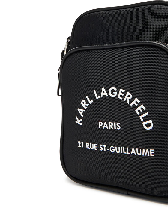 KARL LAGERFELD KARL LAGERFELD Crossover torbica A2M30230 Crna