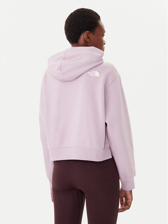 The North Face The North Face Mikina Essential NF0A89EX Fialová Regular Fit