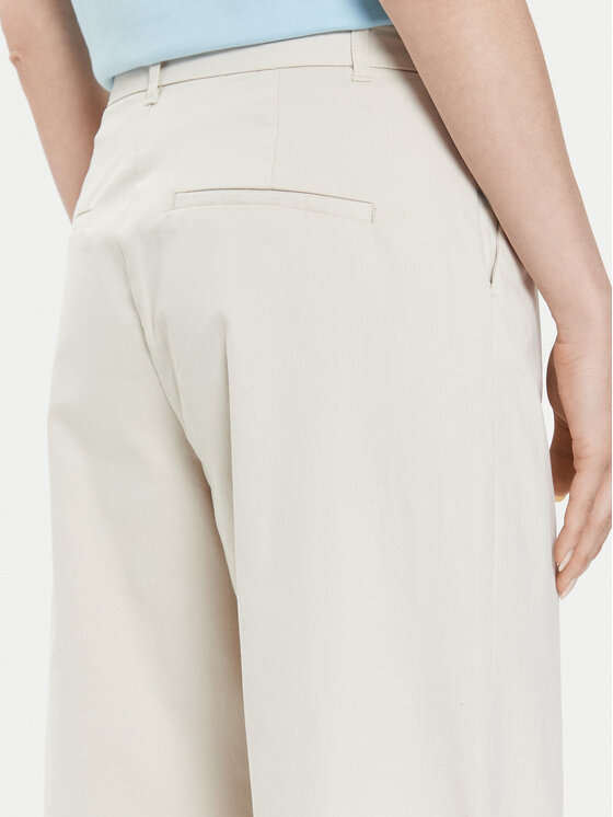 ONLY ONLY Hlače Stella 15311377 Écru Regular Fit