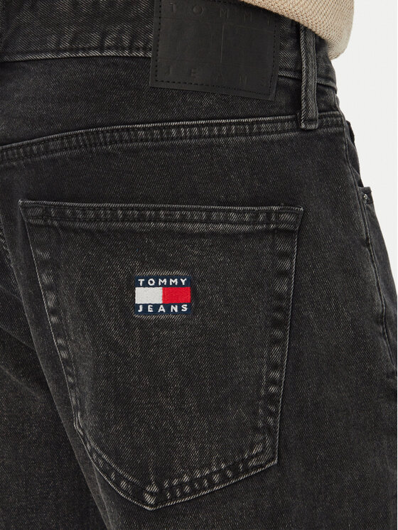 Tommy Jeans Tommy Jeans Farmer Otis DM0DM23464 Fekete Straight Fit
