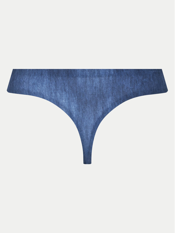 Chantelle Chantelle Kalhotky string Soft Stretch C11D90 Modrá