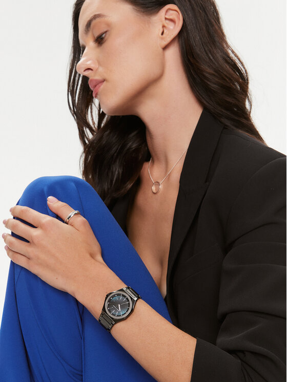 Armani Exchange Armani Exchange Ročna ura Andrea AX4609 Črna