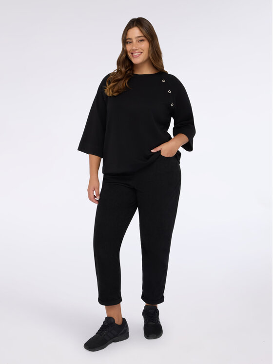 Fiorella Rubino Fiorella Rubino Felpa G853L008672N0Z3 Nero A-Line Fit