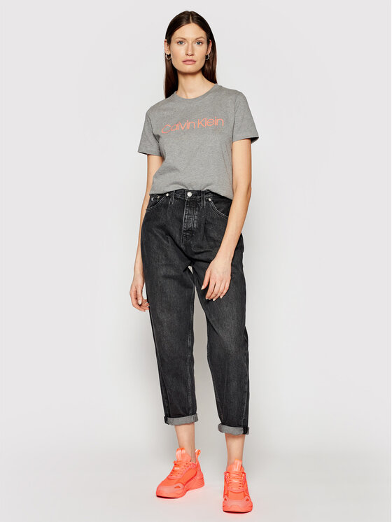 T-shirt Core Logo K20K202018 Grigio Regular Fit