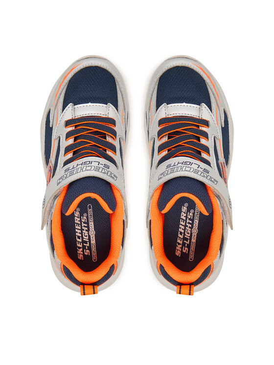 Skechers Skechers Αθλητικά Meteor-Lights - Glow-Strider 401497L/SLOR Ασημί