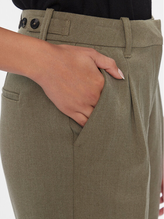 Vero Moda Vero Moda Pantaloni di tessuto Britney 10299824 Beige Tapered Fit