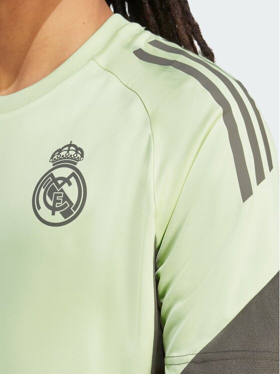 adidas adidas Koszulka techniczna 154833 Zielony Slim Fit
