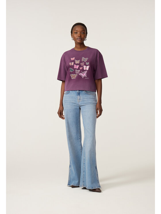 Fabienne Chapot Fabienne Chapot T-Shirt 6698-1853-173 Czerwony Regular Fit