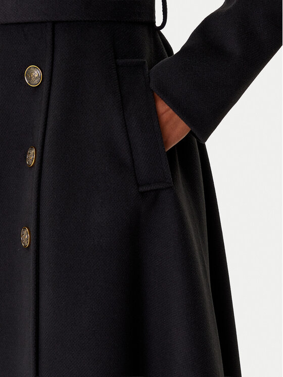 Artigli Artigli Átmeneti kabát ACCP002984 Fekete Regular Fit