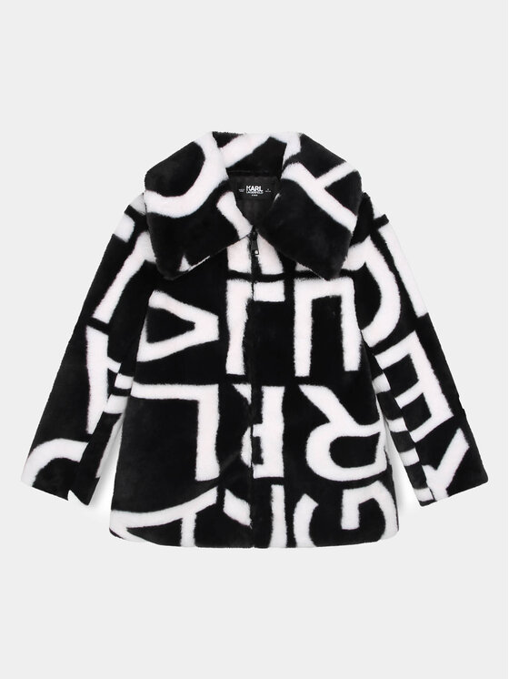 Karl Lagerfeld Kids Kažoks Z16168 S Melns Regular Fit | Modivo.lv