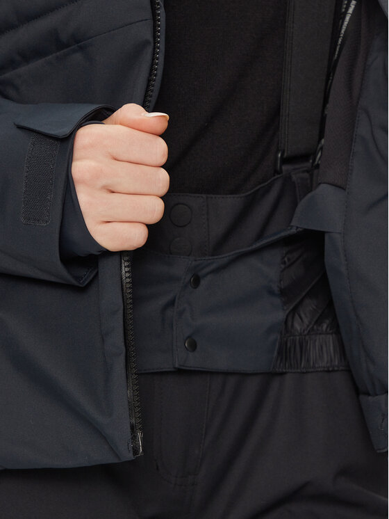 4F 4F Slidinėjimo striukė 4FAW23TTJAF339 Juoda Slim Fit