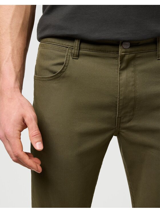 Wrangler Wrangler Jeansy GREENSBORO Zielony Straight Leg