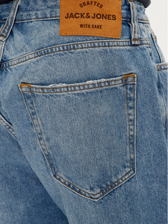 Jack&Jones Jack&Jones Džínsové šortky Tony Cooper 12255116 Modrá Loose Fit