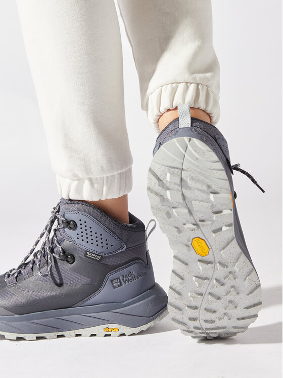 Jack Wolfskin Jack Wolfskin Trekingová obuv Terraventure Texapore Mid W 4049991 Šedá