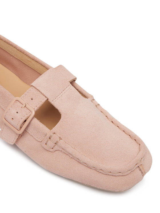 Clarks Clarks Мокасини Freckle Tbar 26185904 Рожевий