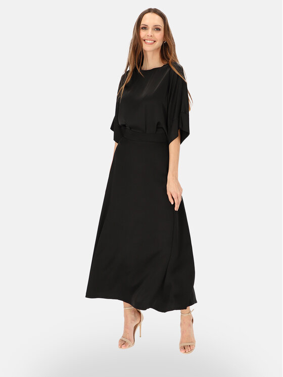 L’AF L’AF Spódnica midi Mila Czarny Regular Fit