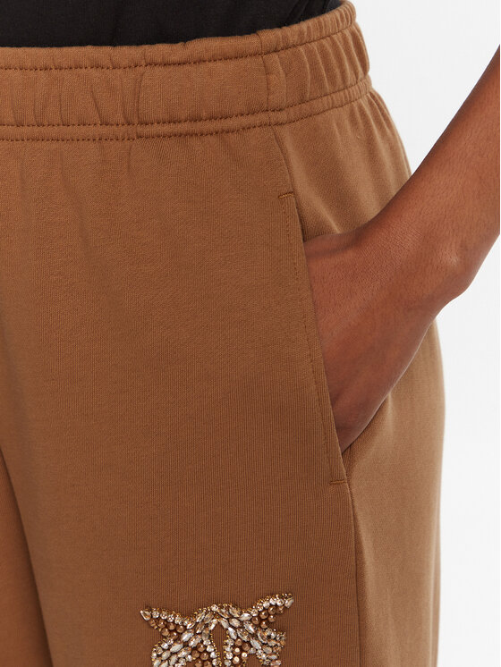 PINKO PINKO Sporta bikses Plumcake 104790 A2RO Brūns Regular Fit