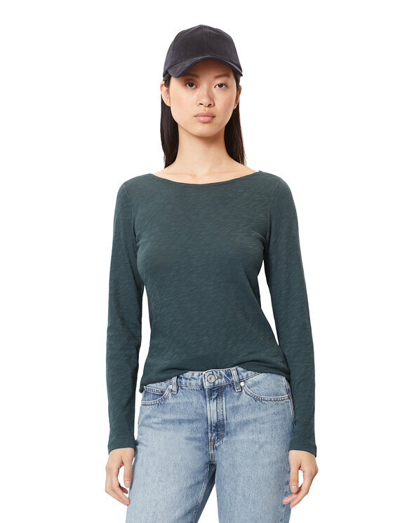 Marc O'Polo Bluza 308 2261 52199 Modra Regular Fit